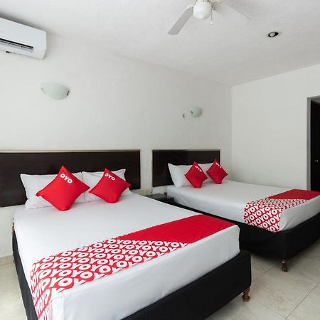Oyo Hotel Puesta Del Sol, Santa Ana, Campeche Exteriör bild