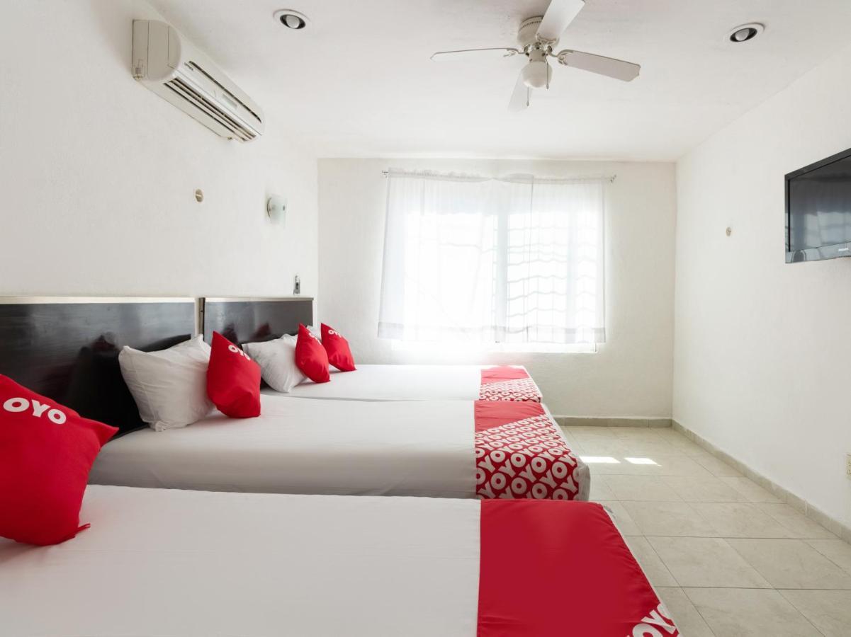 Oyo Hotel Puesta Del Sol, Santa Ana, Campeche Exteriör bild