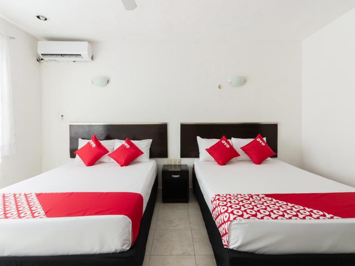 Oyo Hotel Puesta Del Sol, Santa Ana, Campeche Exteriör bild