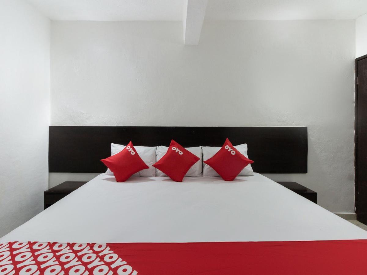 Oyo Hotel Puesta Del Sol, Santa Ana, Campeche Exteriör bild