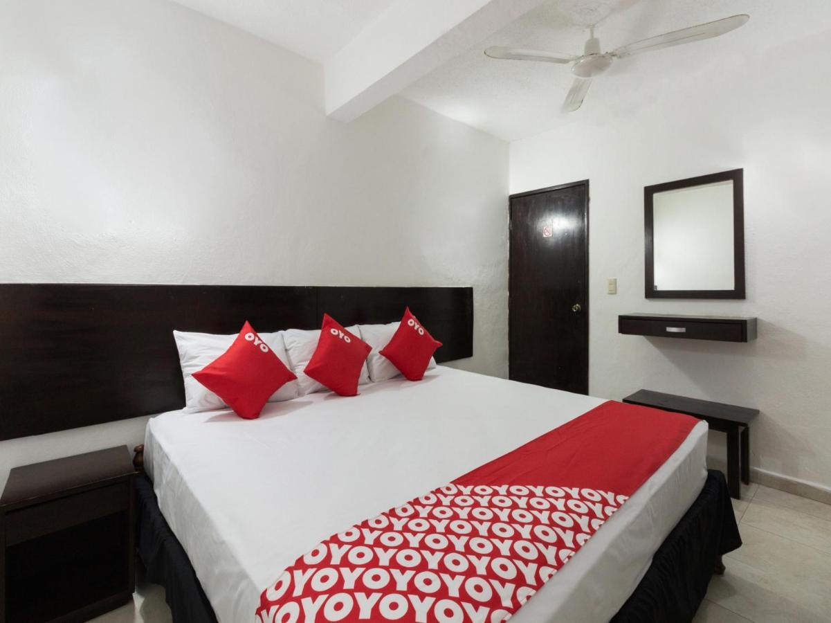 Oyo Hotel Puesta Del Sol, Santa Ana, Campeche Exteriör bild